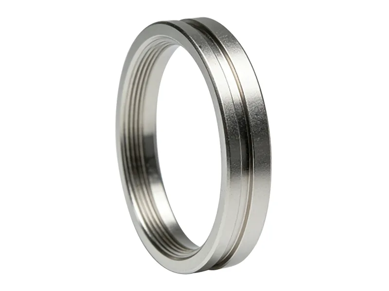 Optical Sensor Stainless Steel Precision Ground Lens Fixing Seat And Focusing Structure Components